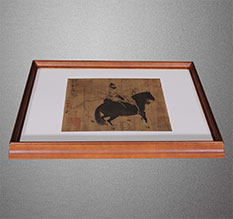 汝南书画装裱配框服务案例