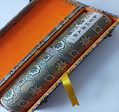 汝南书画装裱案例